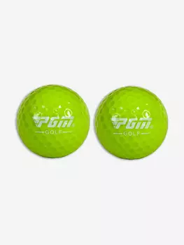 Мячи для гольфа зеленые PGM (2 мяча), Зеленый
