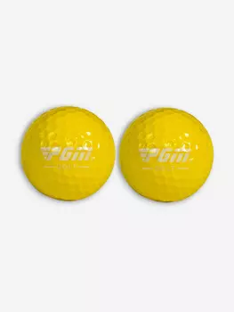 Мячи для гольфа желтые PGM (2 мяча), Желтый