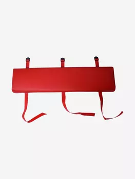 Мягкая накладка на сидение лодки ПВХ, 1000х230х50 (красный), Красный