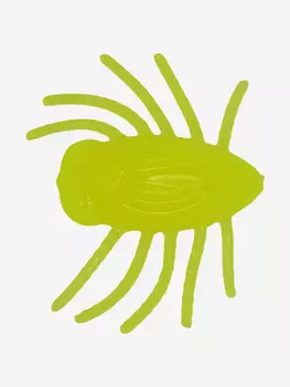 Мягкая приманка LureMax DUNG BUG 1''/3 см, (5 штук в упаковке), Зеленый