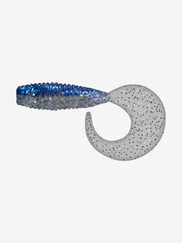 Мягкая приманка LureMax TEASER 2''/5см, (10 штук в упаковке), Серебряный