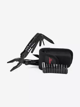 Мультиинструмент складной Ganzo G103, 105 мм, 22 функции, нейлоновый чехол, Черный