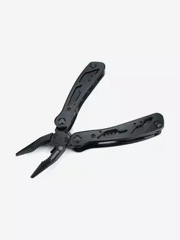 Мультиинструмент складной Ganzo G104, 105 мм, 11 функций, нейлоновый чехол, Черный