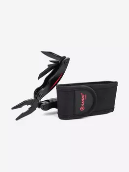 Мультиинструмент складной Ganzo G109, 105 мм, 10 функций, нейлоновый чехол, Черный