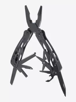 Мультиинструмент складной Ganzo G202B, 105 мм, 24 функции, Черный