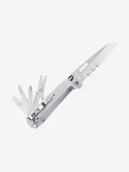 Мультиинструмент складной Leatherman Free К4х, 9 функций, Серебряный