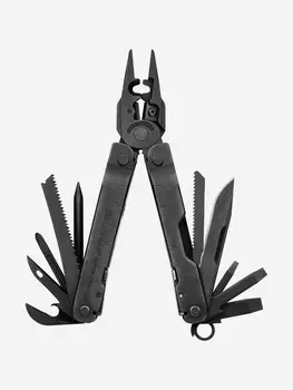 Мультиинструмент складной Leatherman SuperTool 300 EOD, 19 функций, чехол Molle, Черный