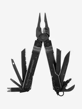 Мультиинструмент складной Leatherman SuperTool 300 M, 18 функций, чехол, Черный