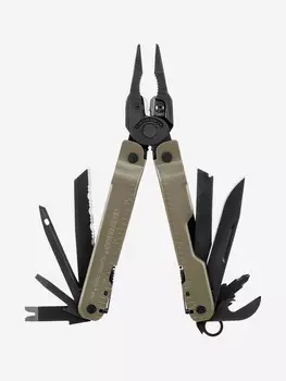 Мультиинструмент складной Leatherman SuperTool 300 M, 18 функций, чехол, Коричневый
