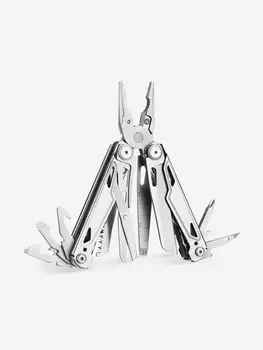 Мультитул Ganzo, 105 мм, 25 функций, чехол, Серый