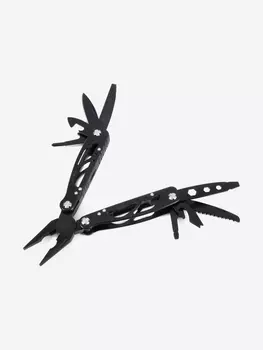 Мультитул - плоскогубцы Следопыт-Headway, 105х45х16 мм, 11 предметов, в чехле, в коробке., Черный