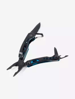 Мультитул - плоскогубцы Следопыт-Stalker, 78х36х20 мм, 7 предметов, в чехле, в коробке., Черный