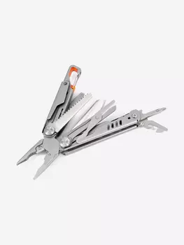 Мультитул Следопыт Pro, 12 предметов, в чехле и коробке., Серый