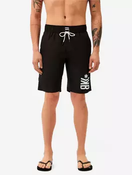 Мужские плавательные шорты BIKKEMBERGS, Черный