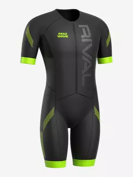 Мужской гоночный костюм Mad Wave Rival LDSD STY men, Черный