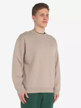 Мужской свитшот из футера с начесом MAISON DAVID, Бежевый