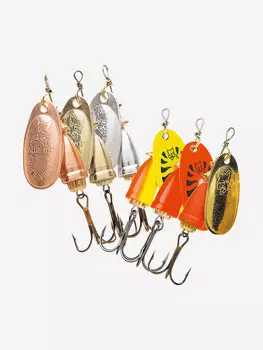 Набор блесен для рыбалки BLUE FOX /BFBFFSET100 (100 штук), Мультицвет