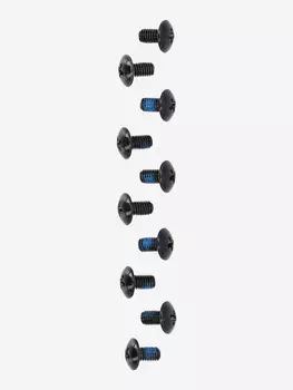 Набор для крепежа бакли к стрепу Burton Hardware 10Pk, Черный