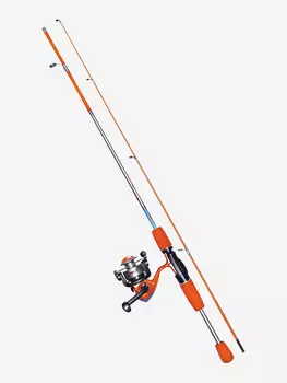 Набор для рыбалки детский: удилище с катушкой River Band Spin Combo 1,65m POLLY, Оранжевый