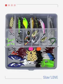 Набор для рыбалки Slav'LOVE 103 предмета, Мультицвет