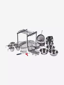 Набор Галина нерж. Роза ветров, Серебряный