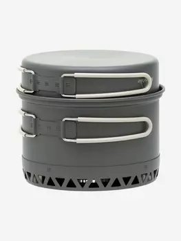 Набор посуды Naturehike Jianxing Single Pot Set 1.8L, Серый