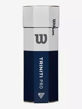 Набор теннисных мячей Wilson Triniti Pro Tball 3 Can, Синий