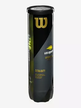 Набор теннисных мячей Wilson US Open 4, Желтый