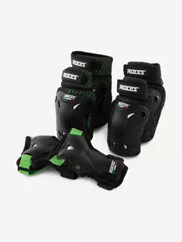 Набор защиты детский Roces, Черный