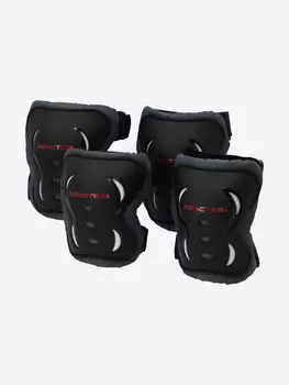 Набор защиты для самоката Reaction, Черный