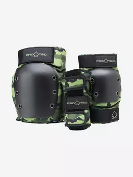Набор защиты из 3-х предметов детский Pro-Tec Street, Зеленый