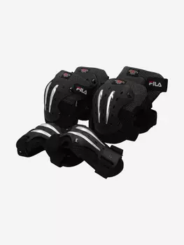 Набор защиты из 3-х предметов FILA Multitech Gears, Черный