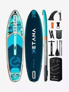Надувная двухслойная SUP-доска CETANA RIPPLE STD 11'6'' 351-86-15cm, Синий