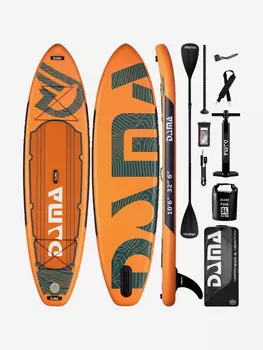 Надувная двухслойная SUP-доска DAMA ADVENTURE SERIES 10'6" 320*81*15 см, Оранжевый