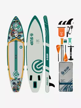 SUP-доска E-SUP MOJITO 2, 11'6" 350-81-15 см, Зеленый