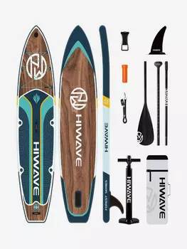 Надувная двухслойная SUP-доска HIWAVE FOREST SERIES DARK 11' 335-86-15cm, Коричневый