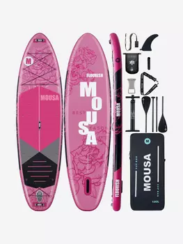 SUP-доска MOUSA PINK, 11'x35"x6" 335*89*15CM, Розовый