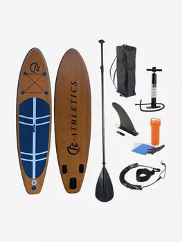 Надувная двухслойная SUP- доска Ocean Dive ATHLETICS E 320*81*15, Коричневый