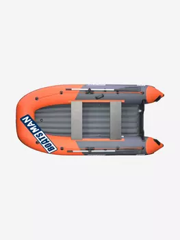 Надувная лодка Boatsman BT320A с НДНД, графитово-оранжевый,