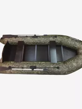 Надувная лодка FLINC FT290L , камуфляж, Зеленый
