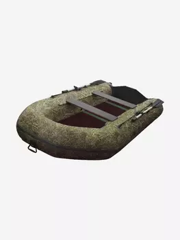 Надувная лодка FLINC FT320L (цвет камуфляж), Зеленый