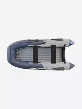 Надувная лодка НДНД Grouper 335, серо-синий, Серый