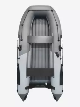 Надувная ПВХ лодка НДНД Grouper 350, серо-графитовый, Серый