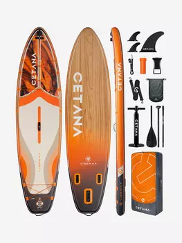 Надувная SUP-доска CETANA VIBEMAX ORANGE STD 11'6" 351*86*15 см, Желтый