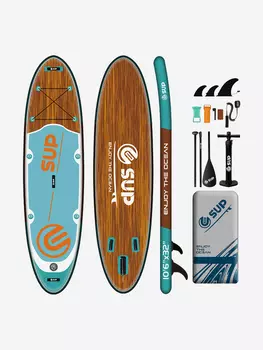 Надувная SUP-доска E-SUP LIGHT GRAIN 10'6" 320*81*15 см, Бежевый