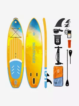 Надувная SUP-доска SKATINGER FLYNN 11' 335*83*15 см, Бежевый
