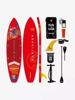 Надувная SUP-доска SKATINGER INTERSTELLAR RED 11'6" 350*81*15 см, Красный