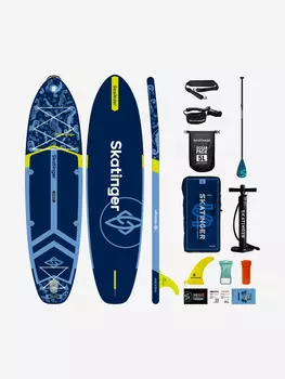Надувная SUP-доска SKATINGER SEARIDER 11'6" 350*81*15 см, Синий