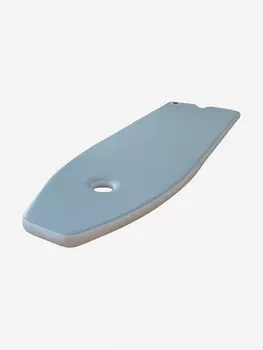 Надувное дно AirDeck аирдек 160 х 35 х 5 см Пол высокого давления в лодку ПВХ пайол, Серый
