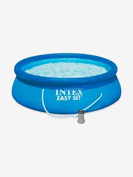 Надувной бассейн Intex 28142NP "Easy Set" (396х84см), Голубой